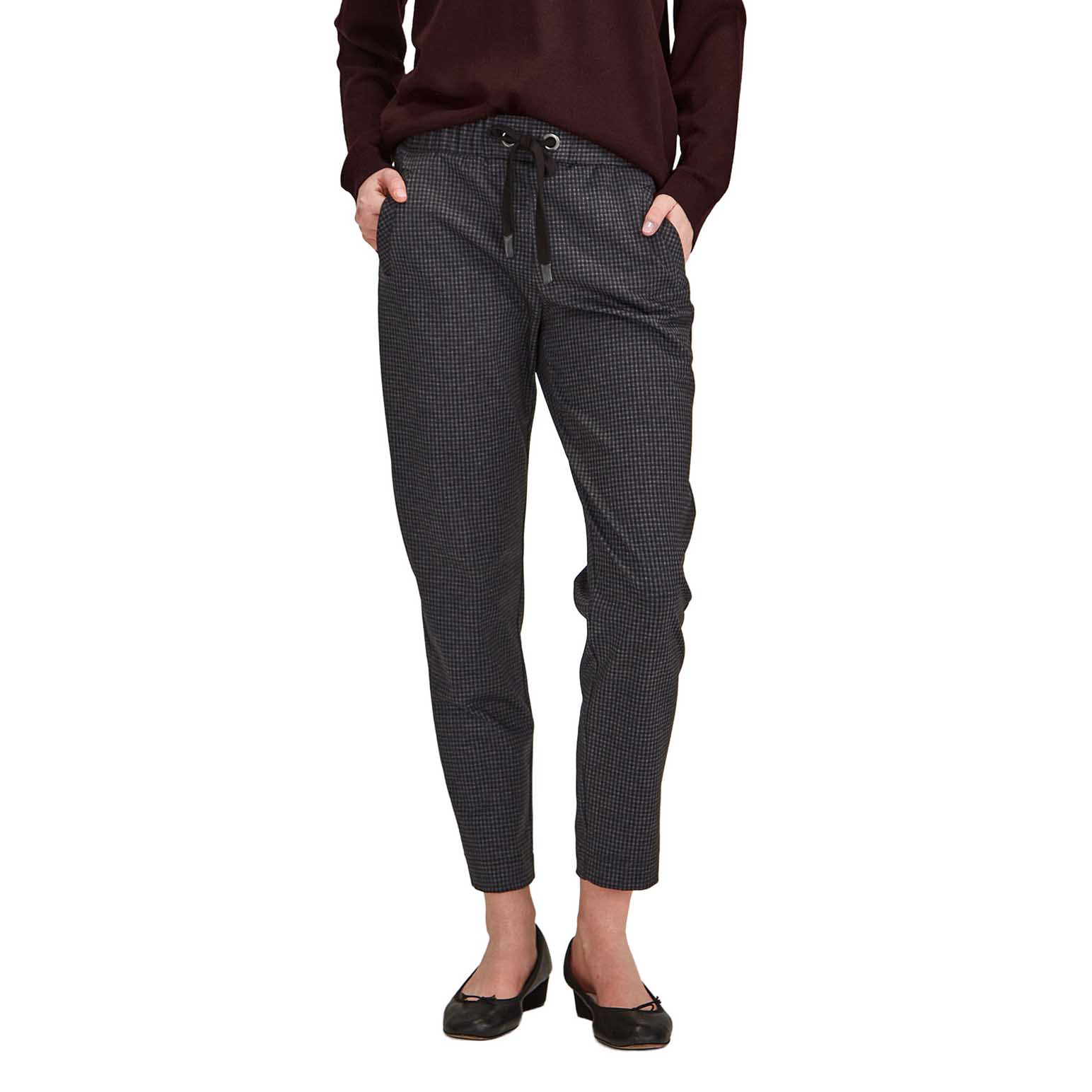 Sills Blue Check Jogger